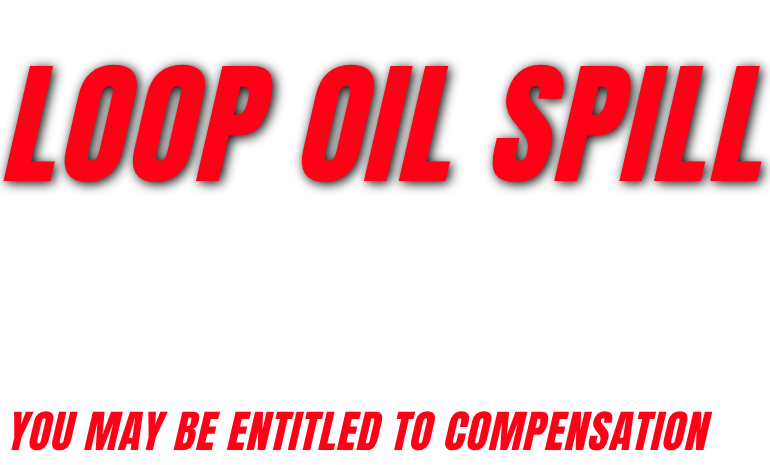 LOOP Oil Spill Header